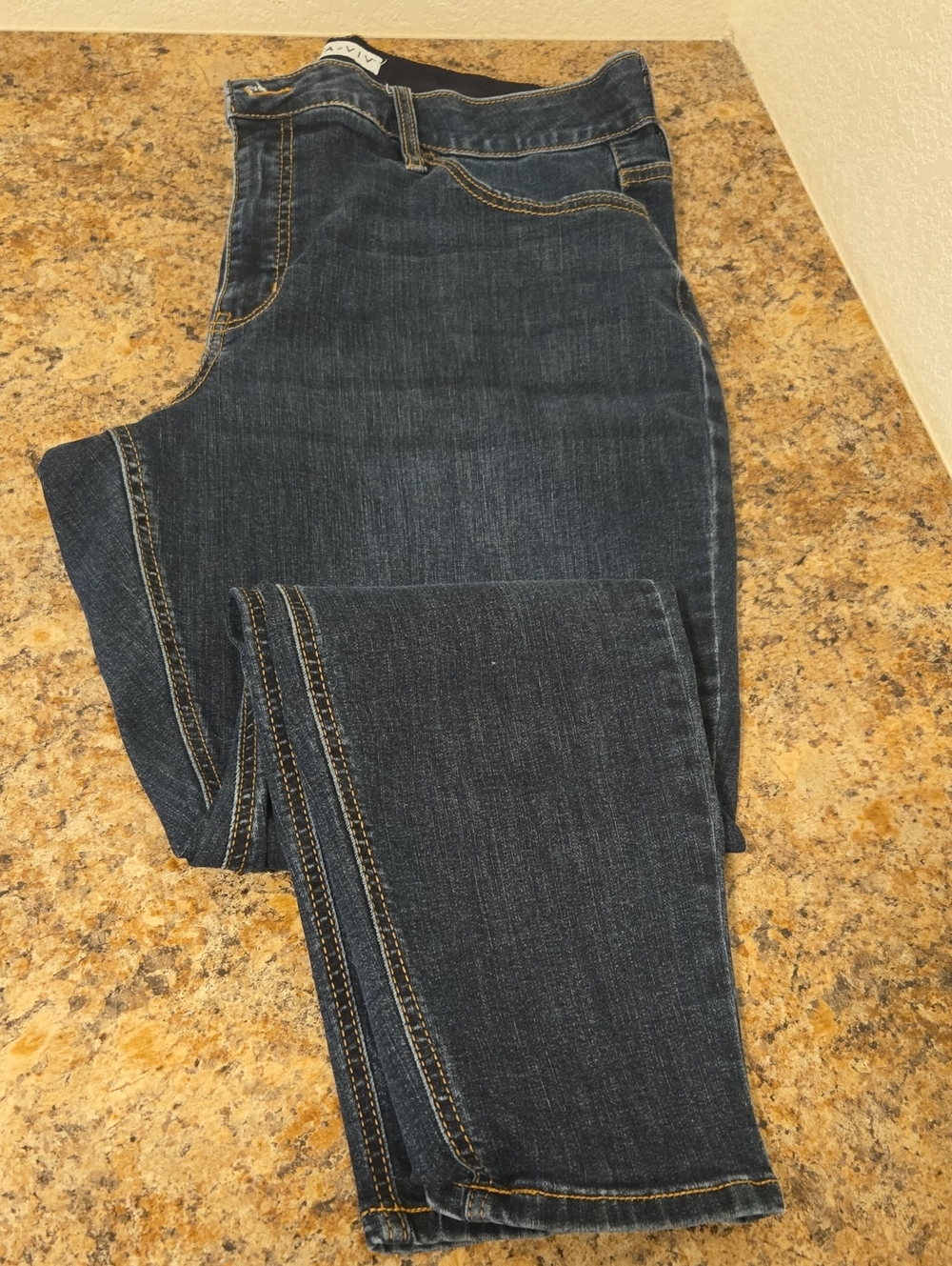 Ava & Viv Dark Indigo Skinny Jeans